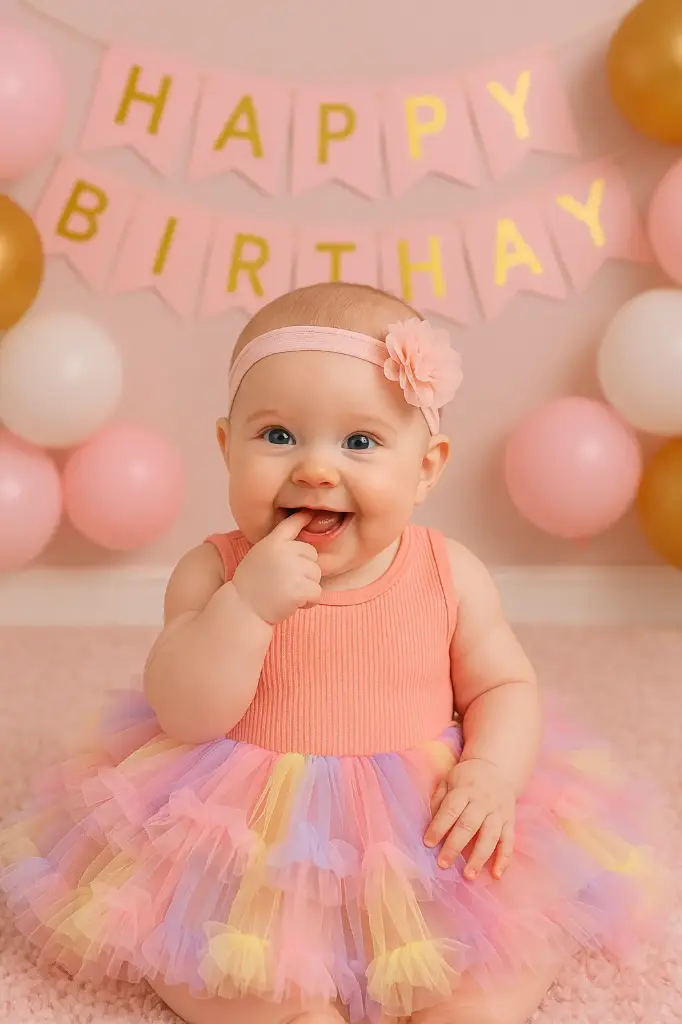 Rainbow Prom Tulle Dress