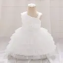 Three prom flower tutu dress