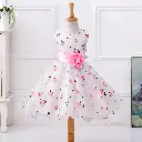 3D flower Ball Gown