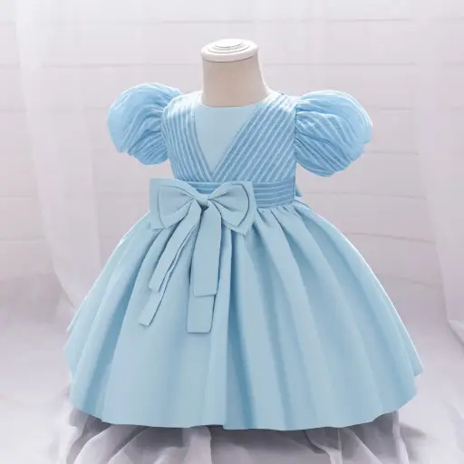 [L2229XZ] V-Neck Ball Style Party Gown