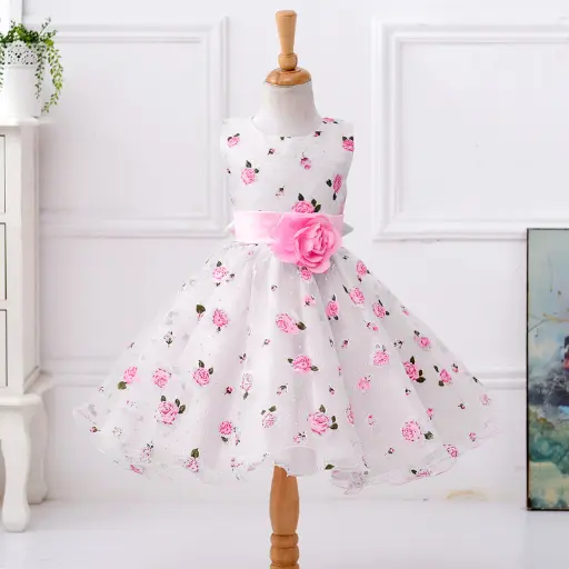 [L619XZ] 3D flower Ball Gown