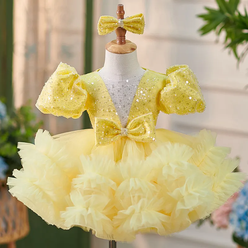 Princess Puffy Dress Birthday/Wedding/Prom Gown Dress